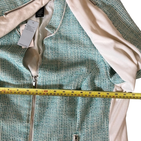 Lane Bryant | Tweed Zipper Front Blazer Women’s Sz 18 NEW With Tags - Picture 9 of 12